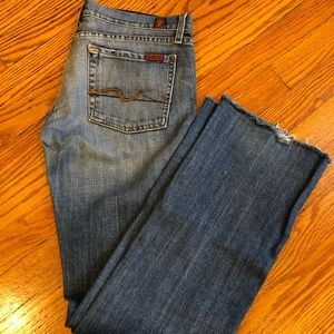 7 For All Mankind Mid Rise Jeans
